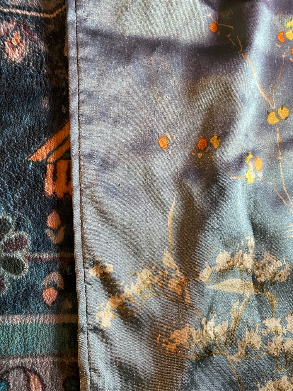 Floral Satin Sleep Pants Trio - Picture 9 of 13